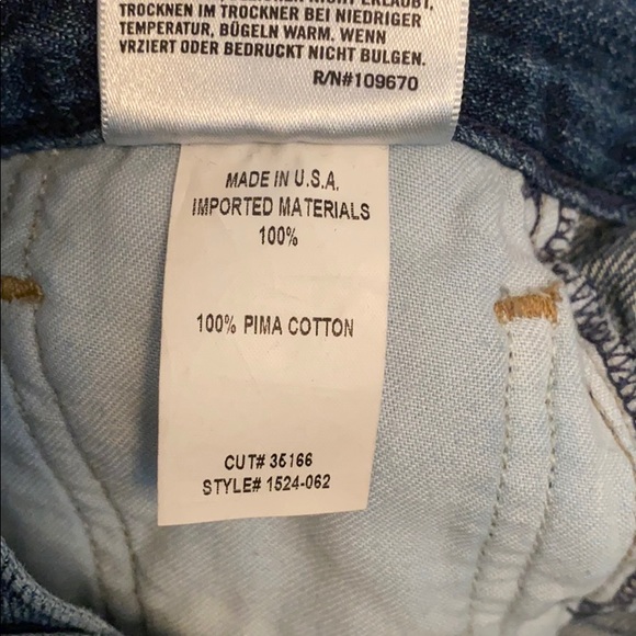 Citizens of Humanity Corey Slouchy Slim Jeans 26 - Picture 6 of 6